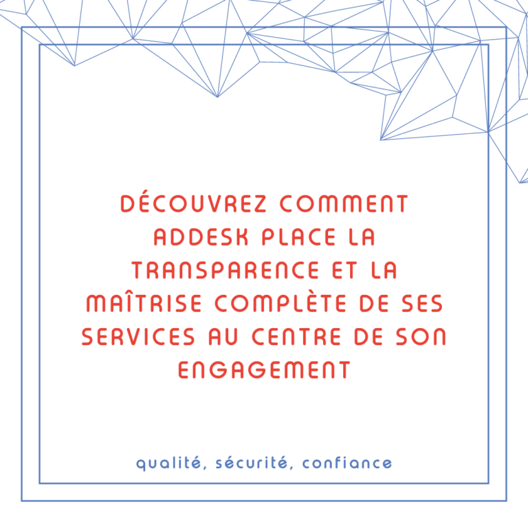 La transparence sans sous-traitants